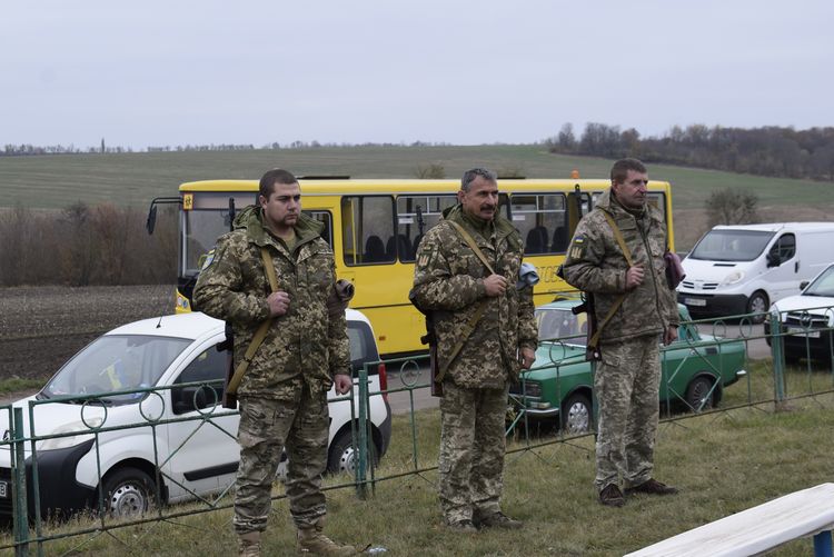 прощання із  військовослужбовцем