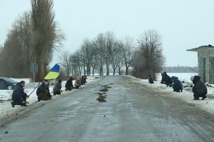 кортеж із тілом захисника України