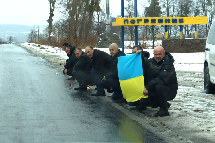 кортеж із тілом захисника України