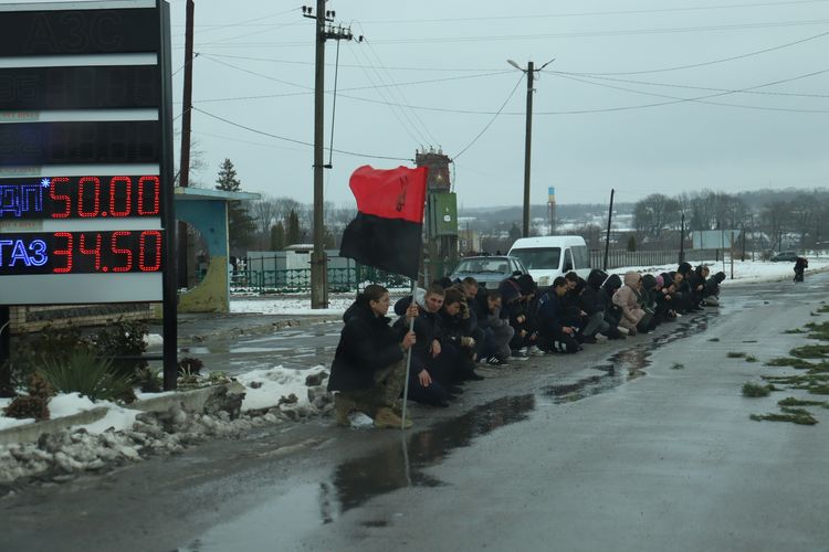 кортеж із тілом захисника України