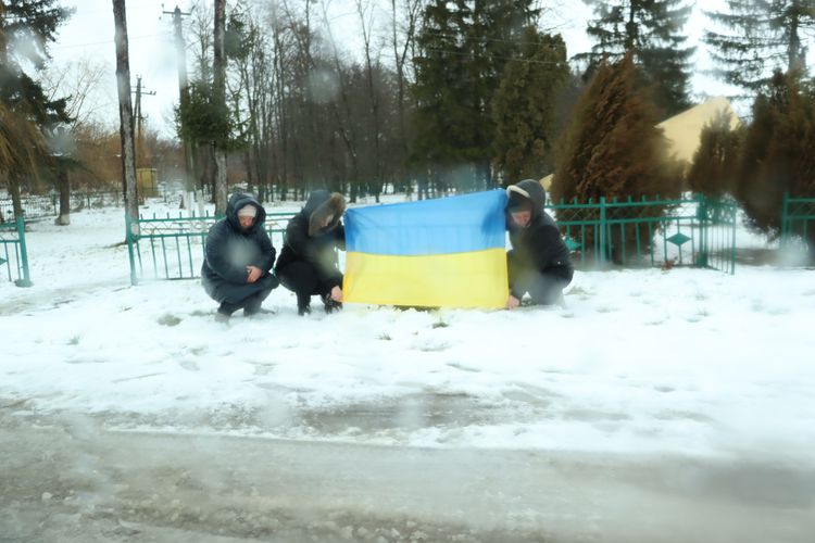 кортеж із тілом захисника України