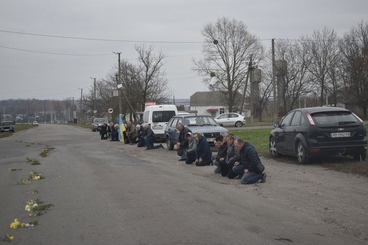 Погребищенська громада зустріла військовослужбовця
