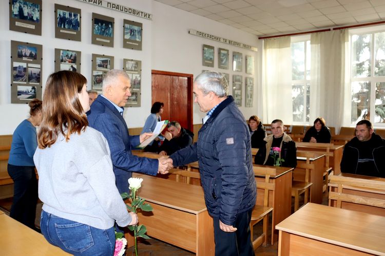 Привітали працівників сільського господарства