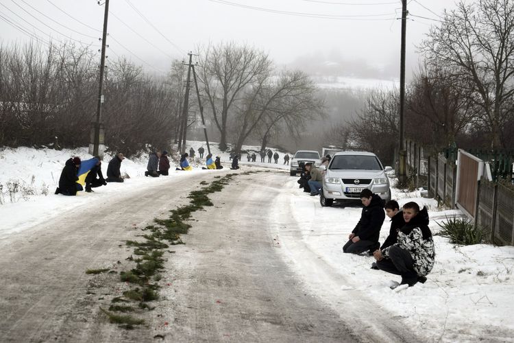 зустрічали загиблого Героя