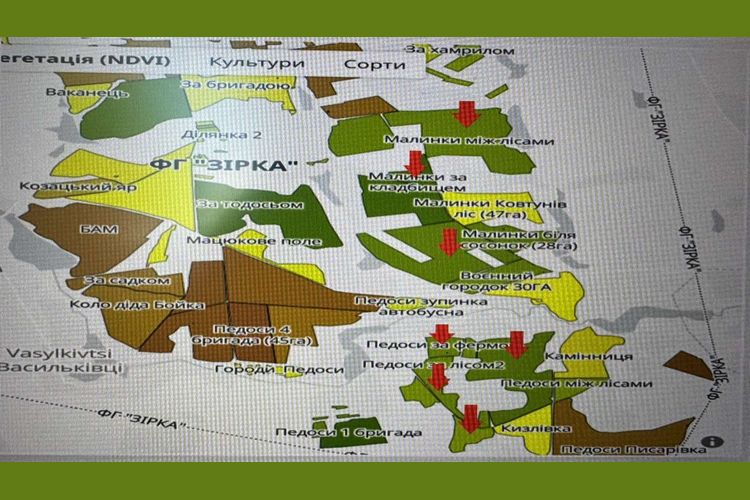 Повідомлення про обробіток полів