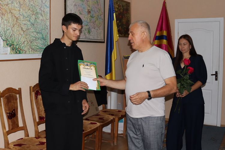 Міський голова привітав обдаровану молодь громади